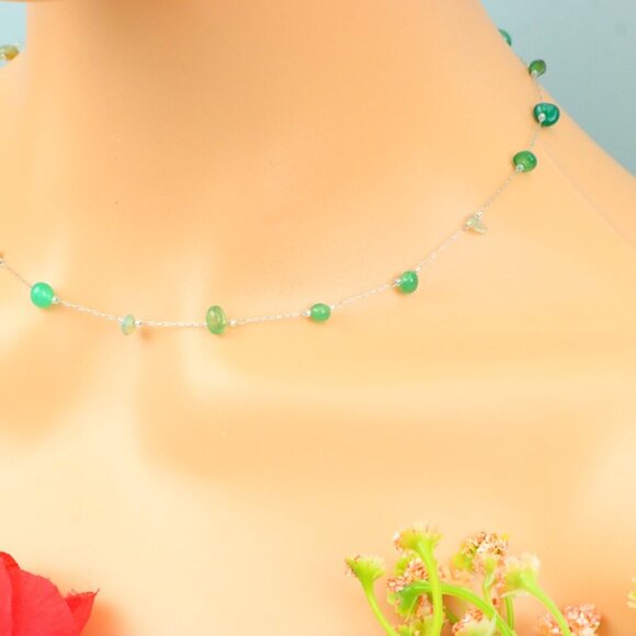 Delicate & Contemporary Necklace Chain, A Lovely Choice for Women, EVCH1141 - Picture 7 of 15